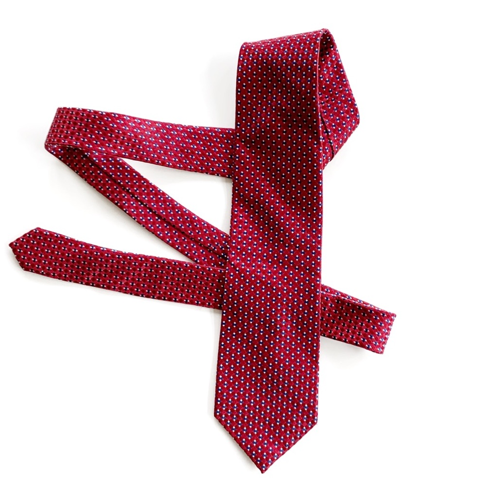 Michael Kors Mens Tie Red Blue